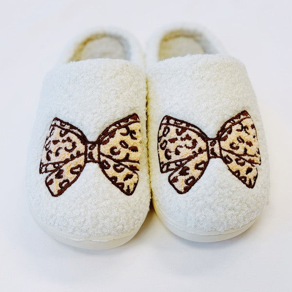 Emily Bow Cozy Lounge Slippers