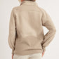 Long Dove Funnel Neck Half Long Zip