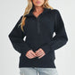 Long Dove Funnel Neck Half Long Zip