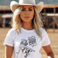 Just A Small Town Girl Cowgirl Graphic Tee