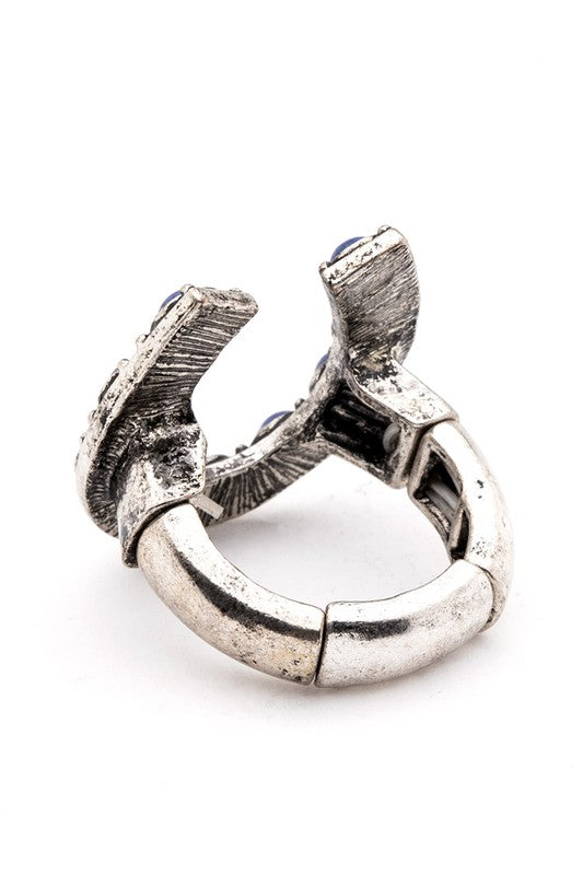 Horse Shoe Western Stretch Ring