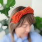 Structured Velvet Bow Headband