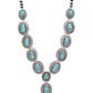 Stone Link Western Statement Necklace Set