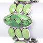 Oval Stone Enamel Stretch Western Bracelet