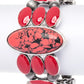 Oval Stone Enamel Stretch Western Bracelet