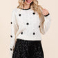 Plus Modern Vintage Style Knit Sweater