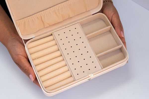 Jewelry Travel Case - Ivory