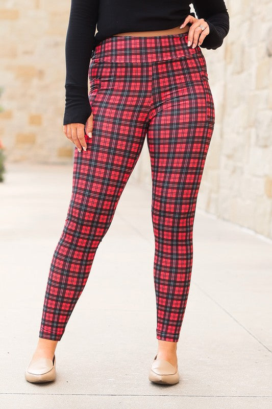 The Holly Plaid Leggings