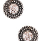 Stone Pave Western Stud Earrings