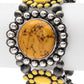 Pressed Stone Western Stretch Bracelet