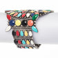 Enamel Oversize Stretch Western Bracelet