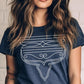 Western Boot Stitch Graphic Tee