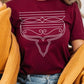 Western Boot Stitch Graphic Tee