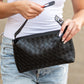 Mia Convertible Woven Crossbody Handbag