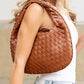 Paige Woven Handbag