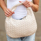 Paige Woven Handbag