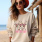 Ho Ho Ho Deer Cozy Crewneck Sweatshirt