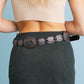 Boho Turquoise Concho Belt with Western Accents