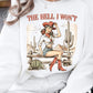 Western Cowgirl Fleece Sweatshirt