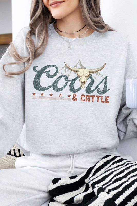 Coors and Castle Western, Fleece Sweatshirt