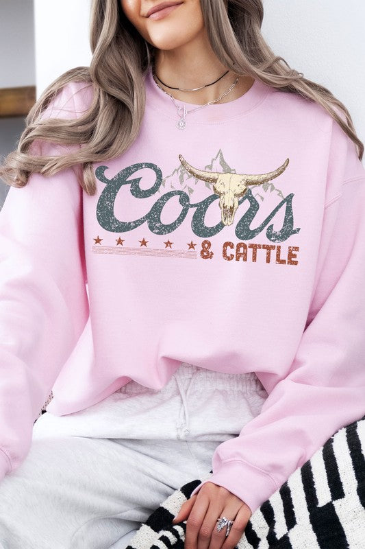 Coors and Castle Western, Fleece Sweatshirt