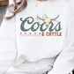 Coors and Castle Western, Fleece Sweatshirt