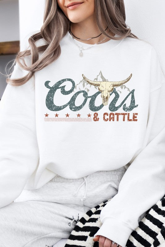 Coors and Castle Western, Fleece Sweatshirt