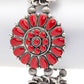 Enamel Flower Western Boho Stretch Bracelet