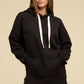 Oversized Hoodie Longline Sweatshirt