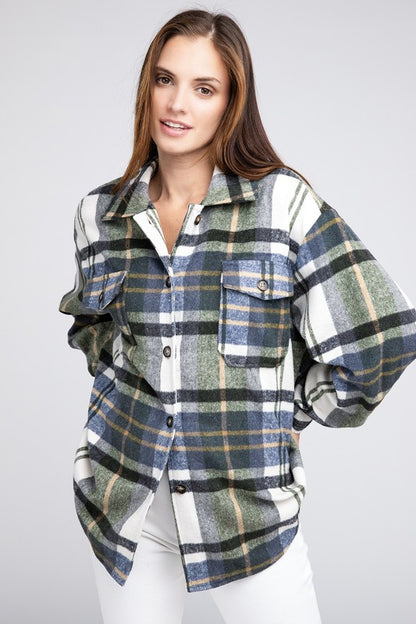 Molly Flannel Button Down