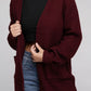 Low Gauge Waffle Open Cardigan Sweater