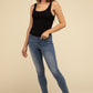 Double Layer Round Neck Tank Top