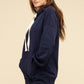 Oversized Hoodie Longline Sweatshirt