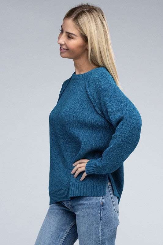 Raglan Chenille Sweater