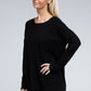 Viscose Front Pockets Sweater