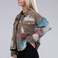 Aztec Print Corduroy Jacket