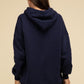 Oversized Hoodie Longline Sweatshirt