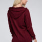 Textured Fabric Pullover Hoodie