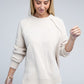 Raglan Chenille Sweater