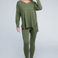 Brushed DTY Microfiber Loungewear Set