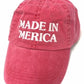 Made in Merica VintageWashed Baseball Cap