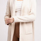 Hooded Open Front Sweater Cardigan