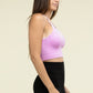 Washed Ribbed Seamless Cropped Cami Top