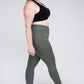 Plus Size V Waist Full Length Leggings