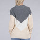 Colorblock Drop Shoulder Sweater