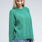 Raglan Chenille Sweater