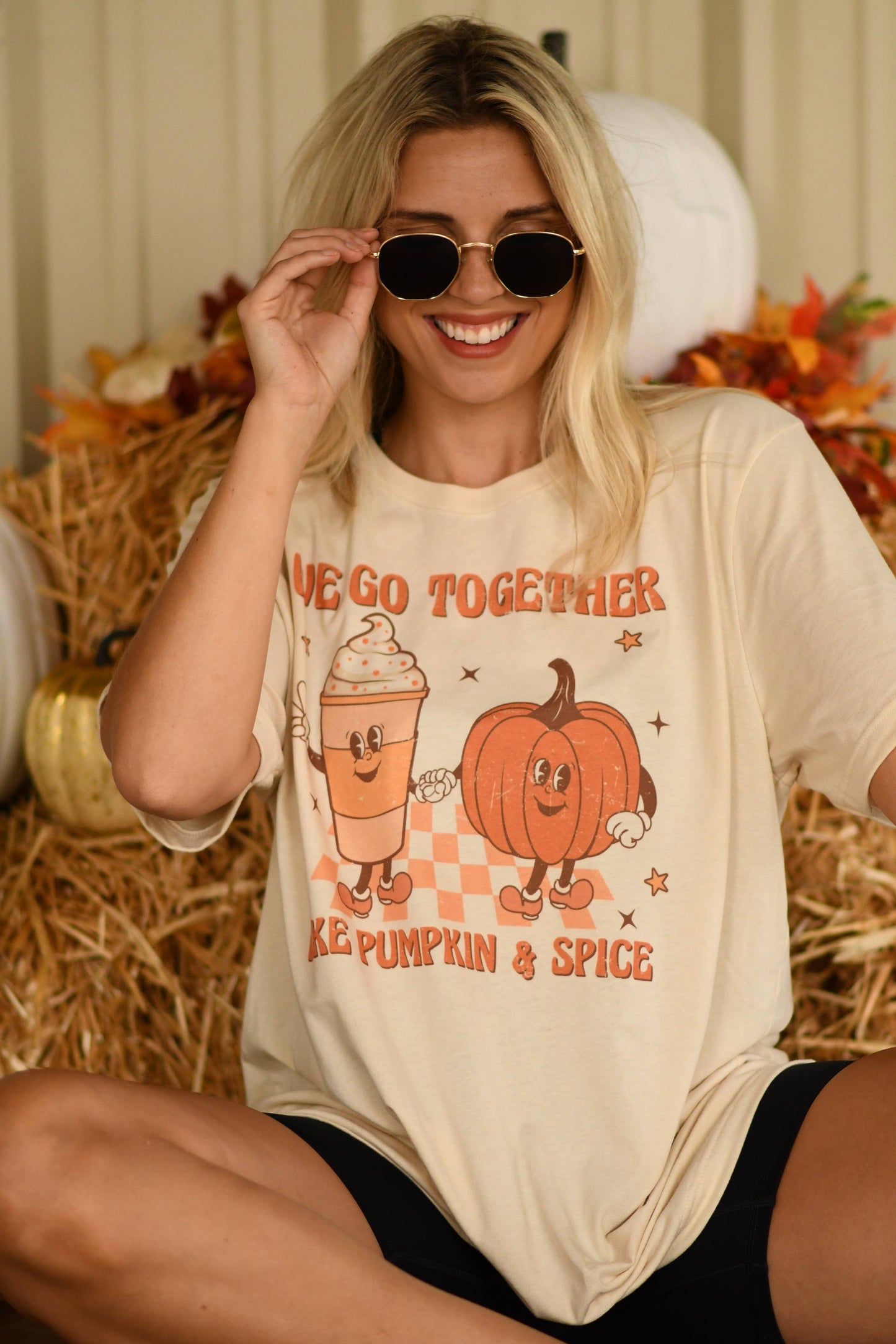 We Go Together Like Pumpkin And Spice Tee RTS