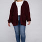 Amelia Plus Waffle Cardigan