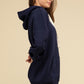 Oversized Hoodie Longline Sweatshirt