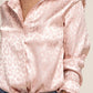 Satin long sleeve blouse